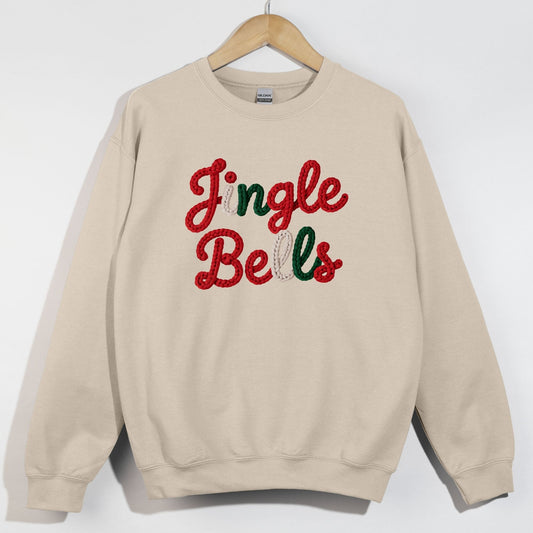 Faux Yarn Jingle Bells