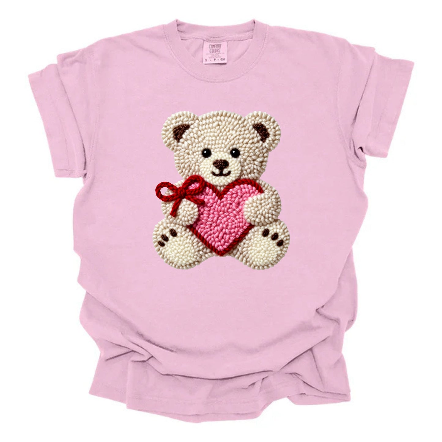 Faux Yarn Love bear Sweet