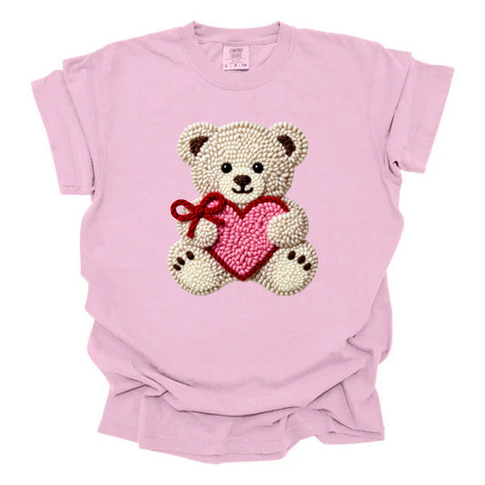 Faux Yarn Love bear Sweet