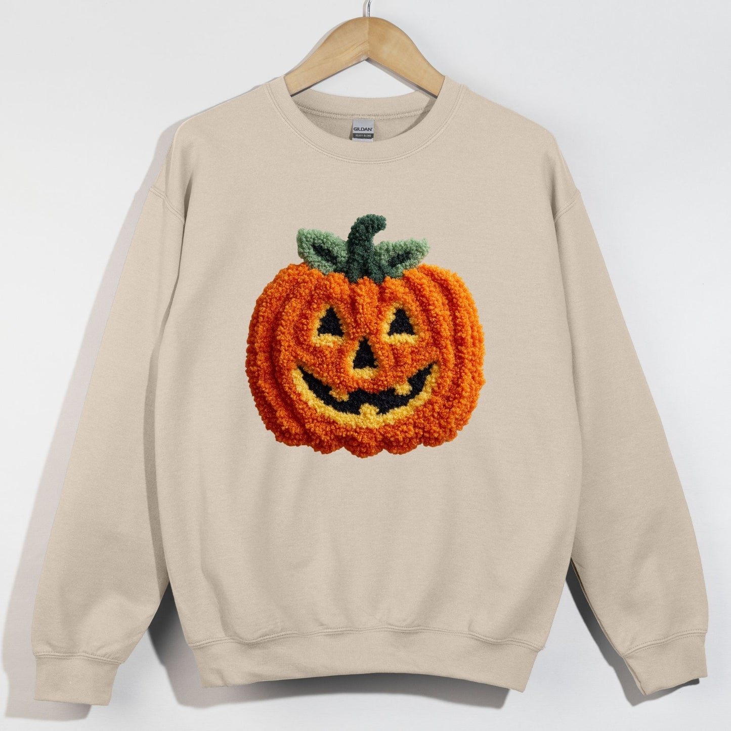Faux Yarn Pumpkin