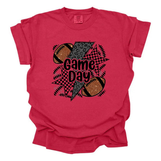 Game Day Glitter Footballs