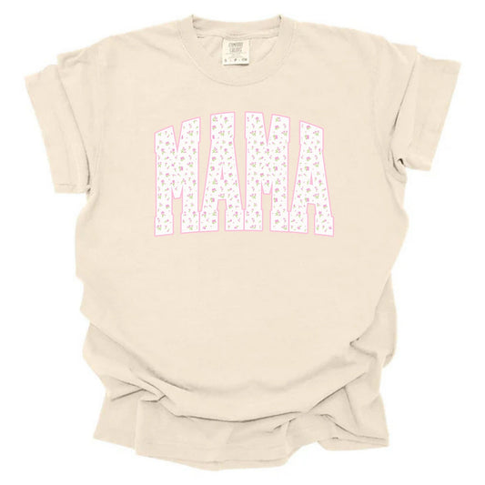 Girly Floral Mama