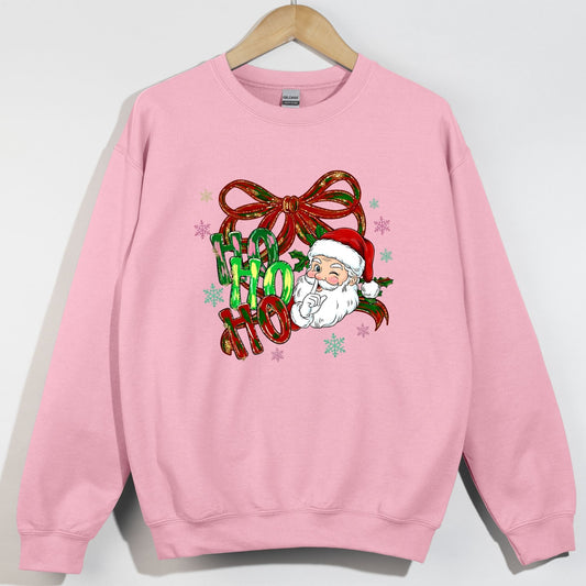 Glitzy Glam Ho Ho Ho Santa