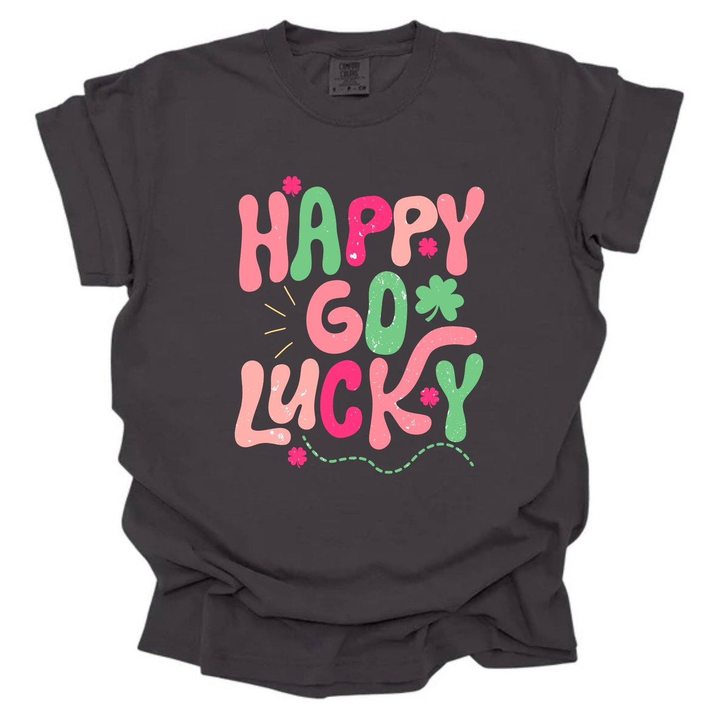 Happy Go Lucky Distressed