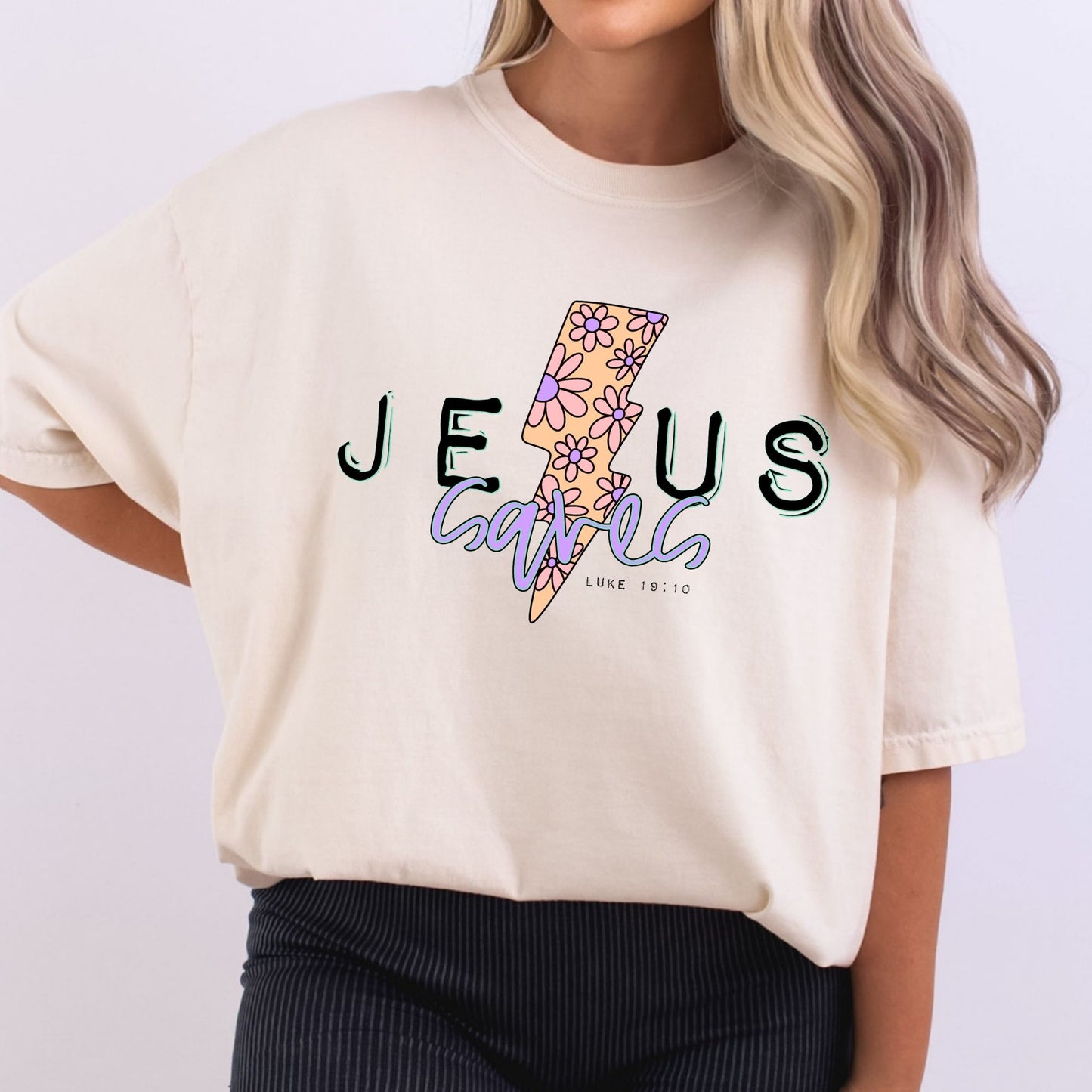 Jesus Saves Flower Bolt