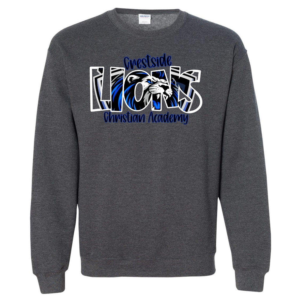 Lions Dark Grey Crewneck