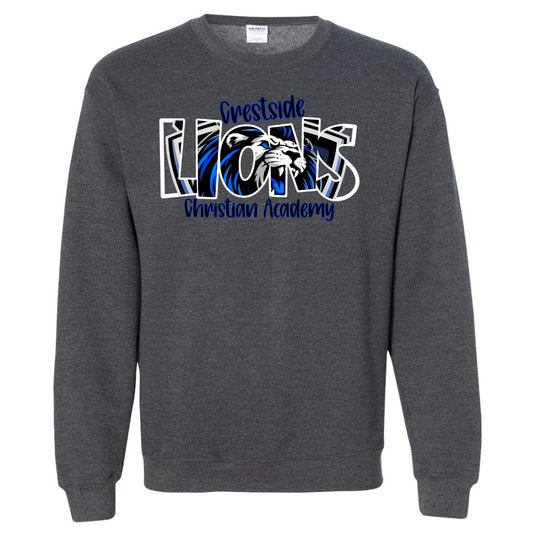 Lions Dark Grey Crewneck