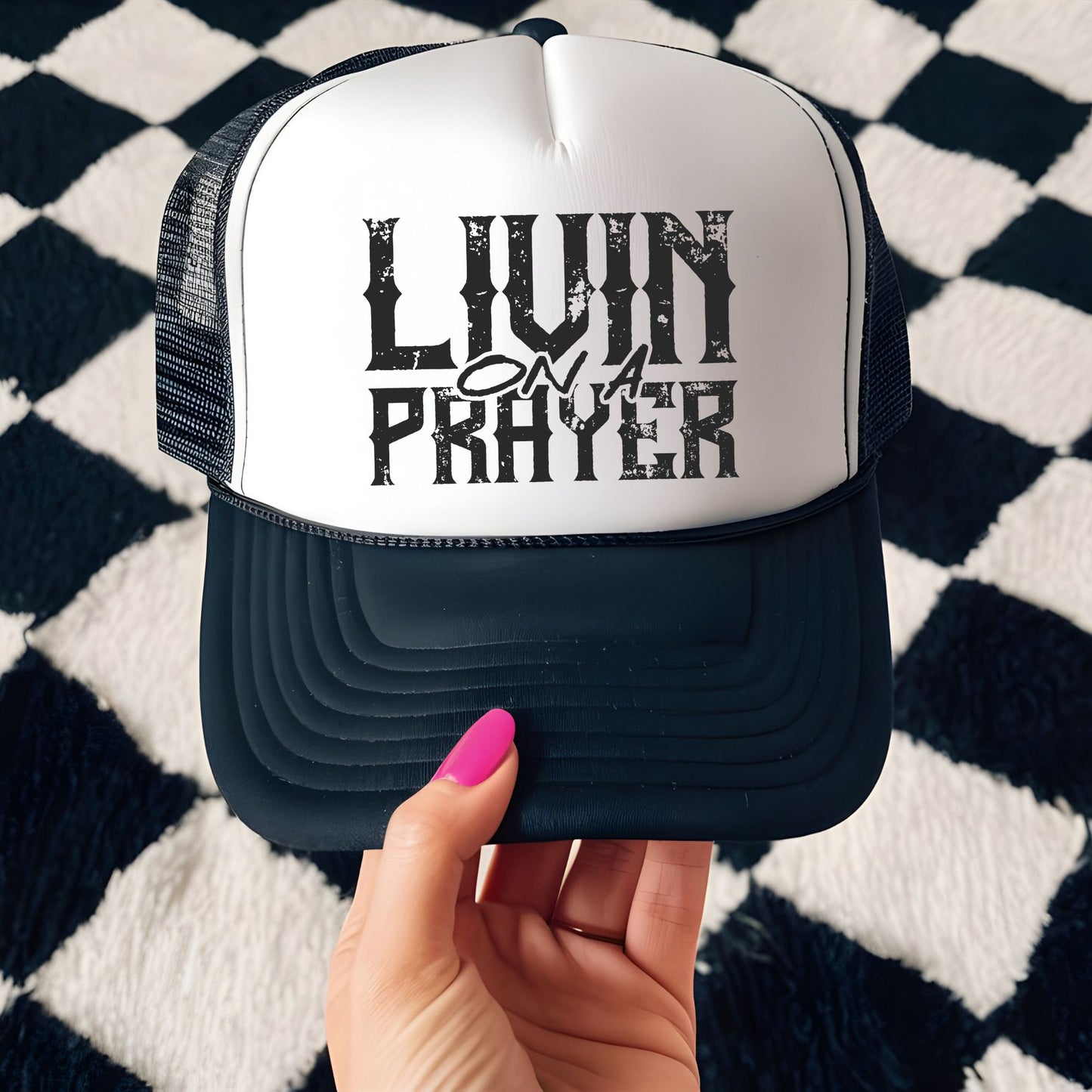 Livin On A Prayer Distressed