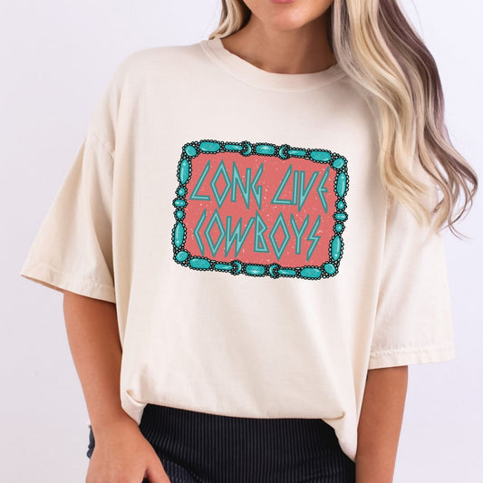 Long Live Cowboys Jeweled Frame