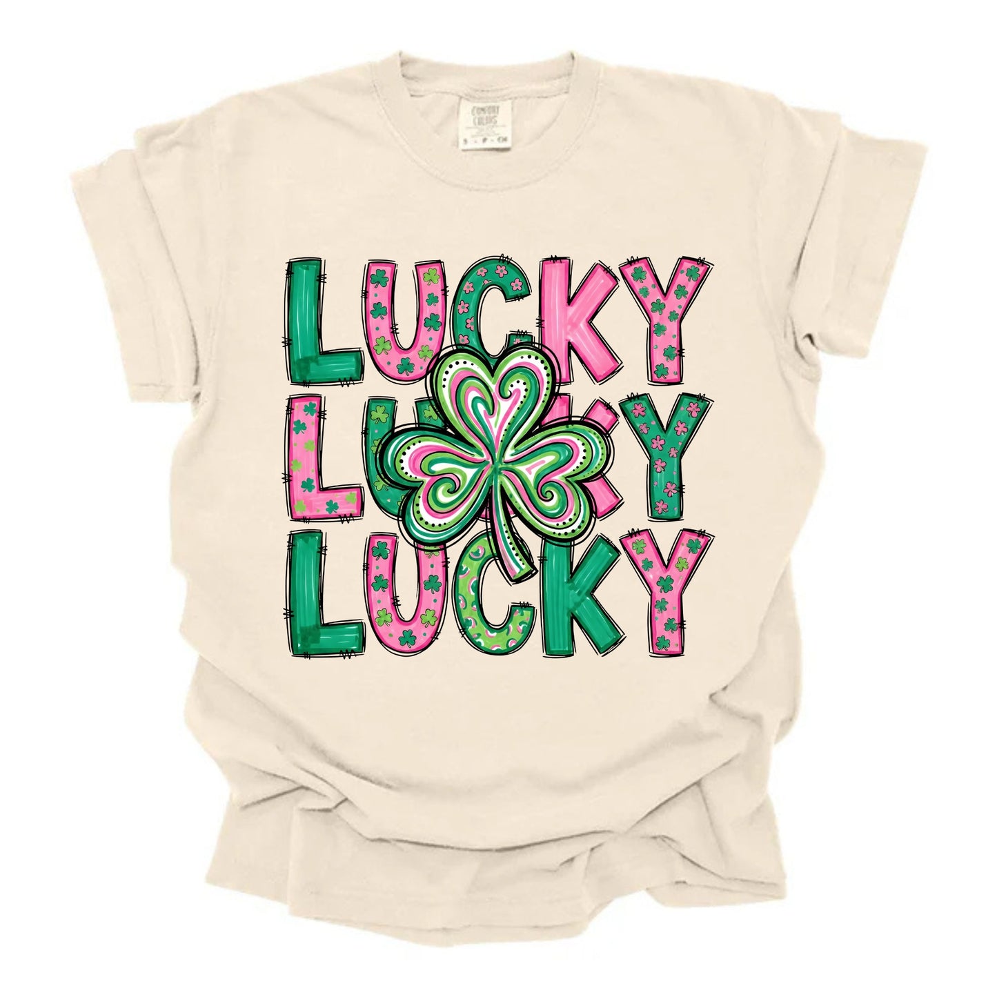 Lucky Stacked Pink