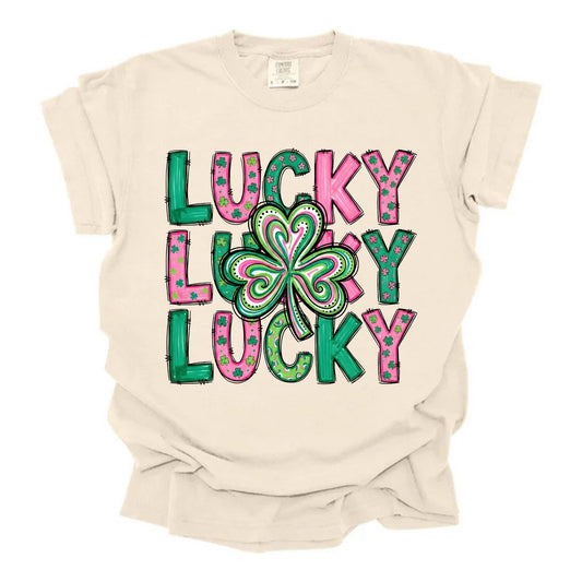 Lucky Stacked Pink