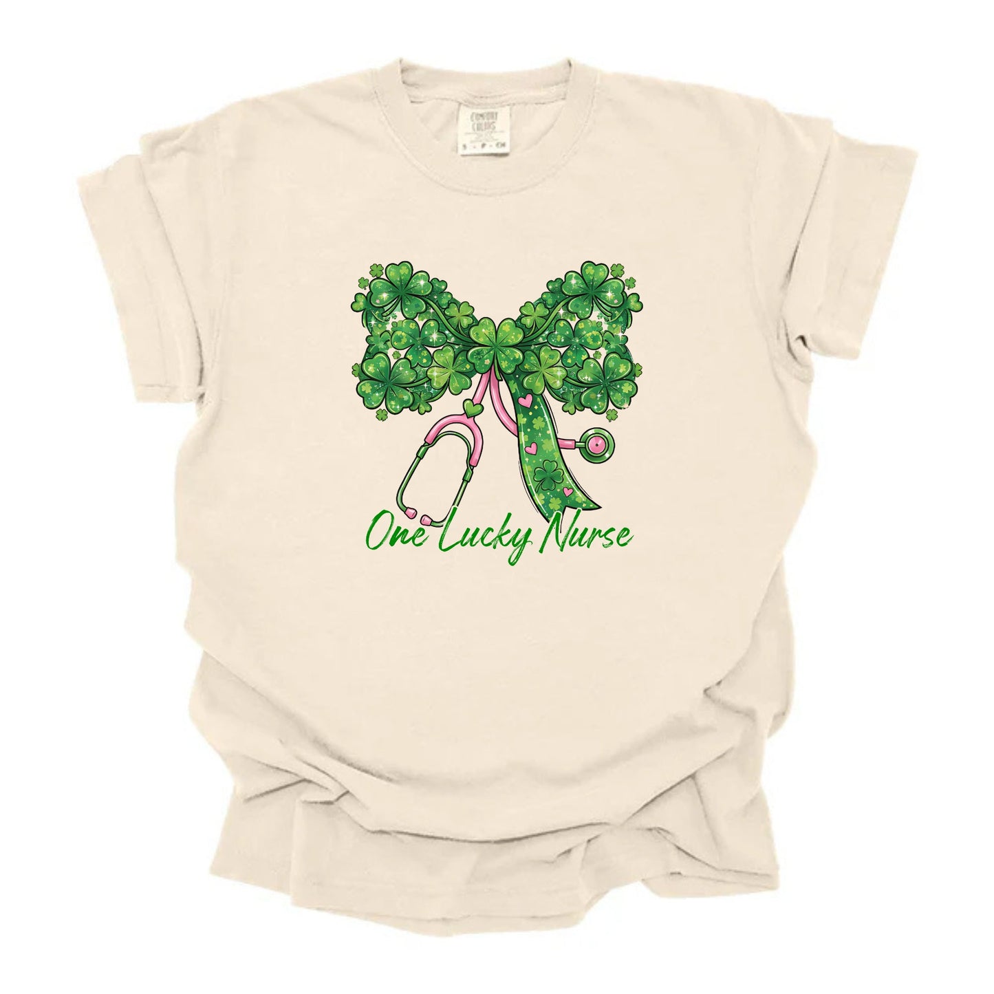 One Lucky Nurse Clovers Bow