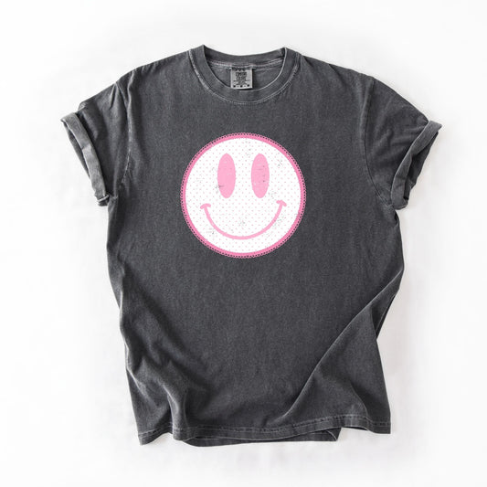 Pink And White Smiley