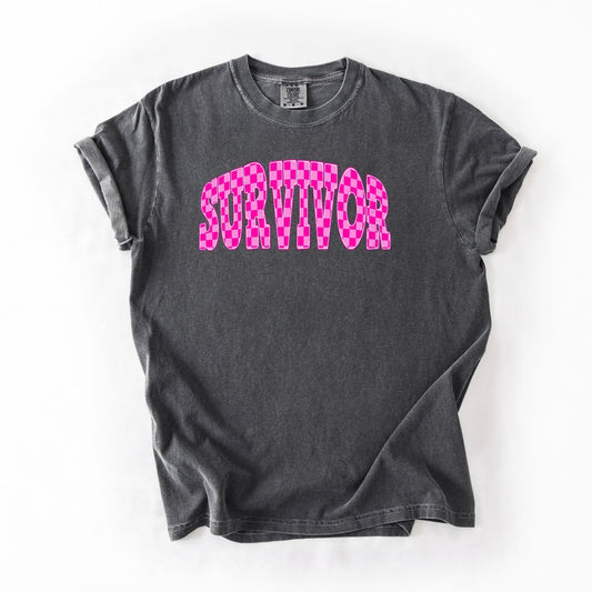 Pink Checkered Survivor