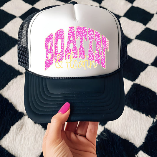 Pink Cheetah Boatin' and Floatin'