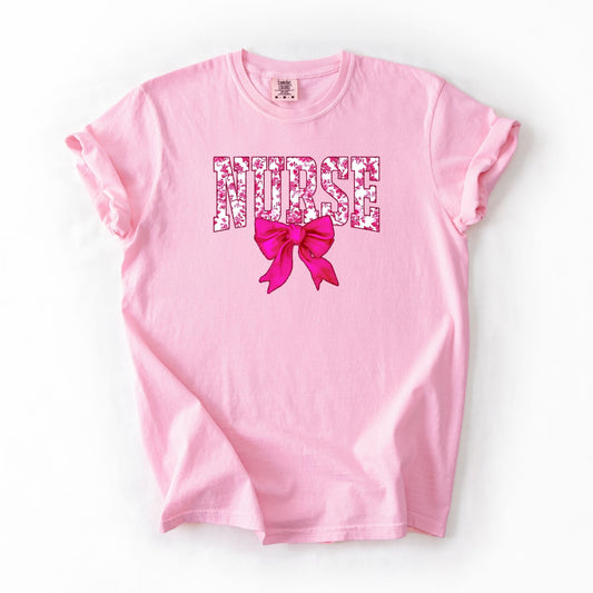Pink Floral Nurse
