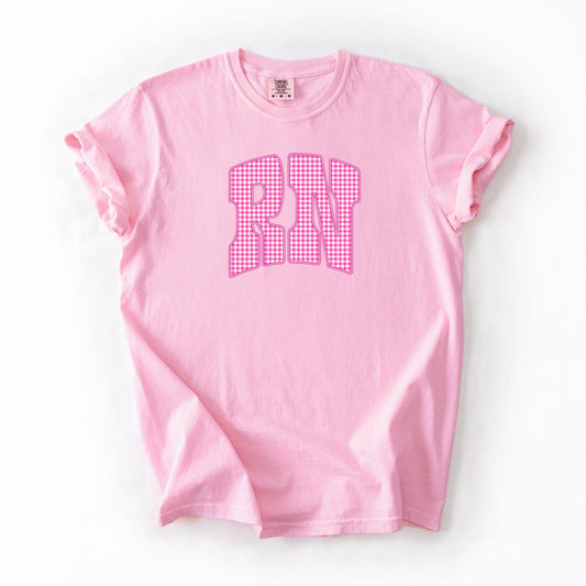 Pink Plaid RN