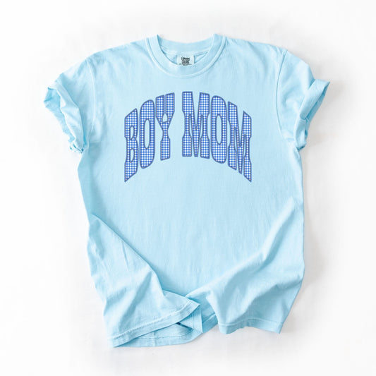 Plaid Boy Mom