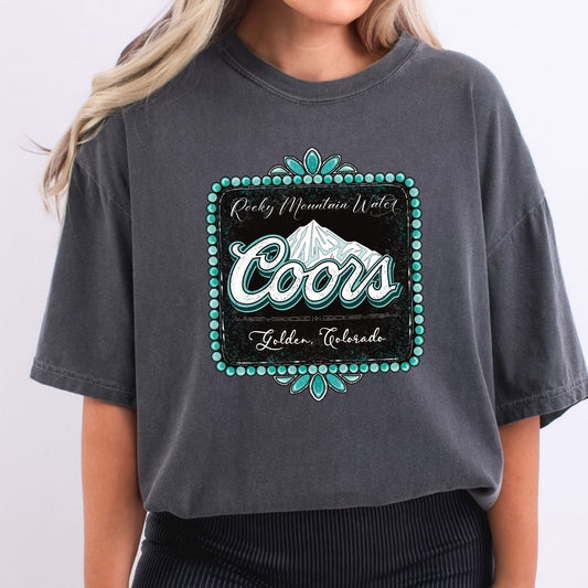 Rocky Mountain Black and Turquoise