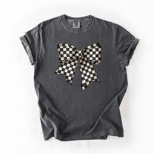 Simple Relaxed Checkered Bow