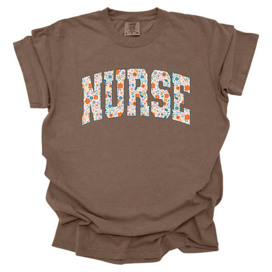 So Sweet Orange Floral Nurse