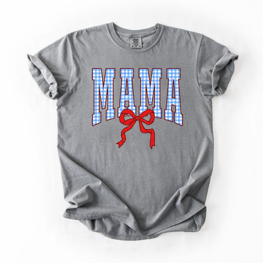 Sparkle Bpow Mama Blue Plaid