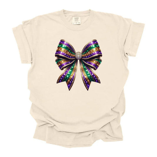 Sparkling Mardi Bow