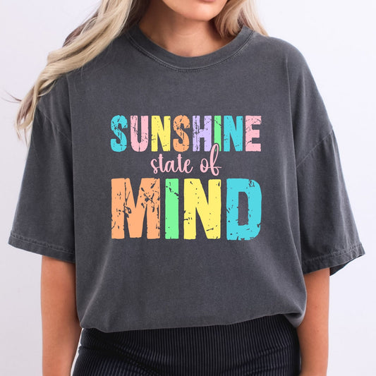 Sunshine State Of Mind Colorful Bold