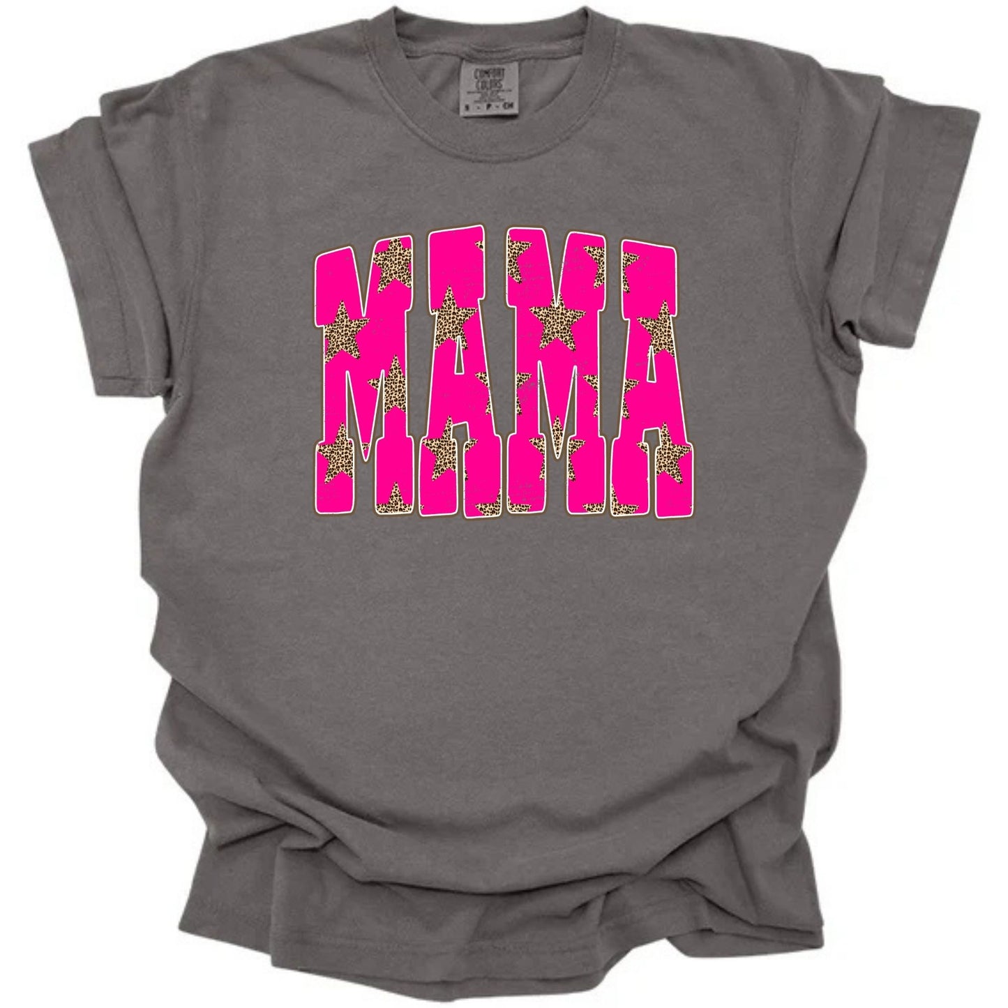 Trendy Cheetah Stars Mama