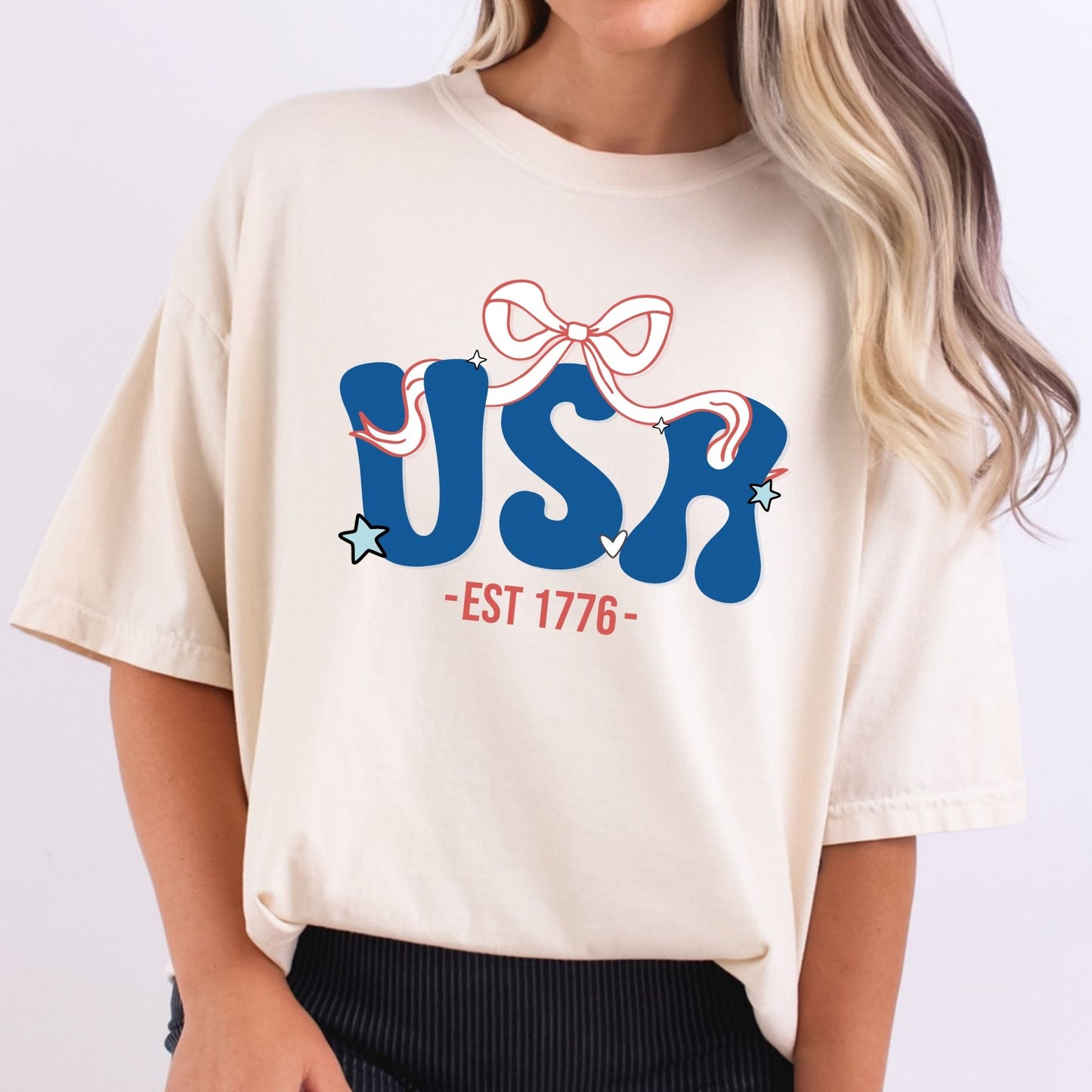USA Bow On Top