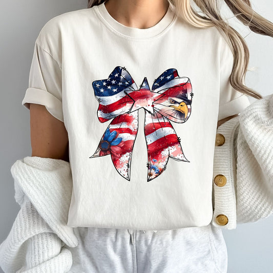 USA Bow With Eagle
