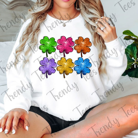 Rainbow Clovers