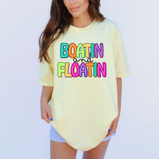Vibrant Boatin and Floatin