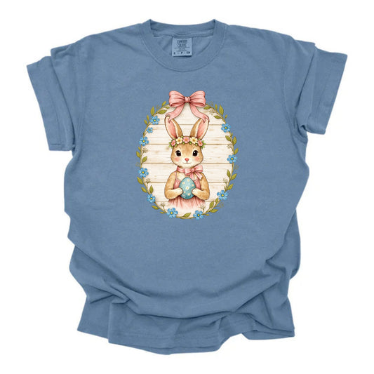 Vintage Floral Wrapped Bunny