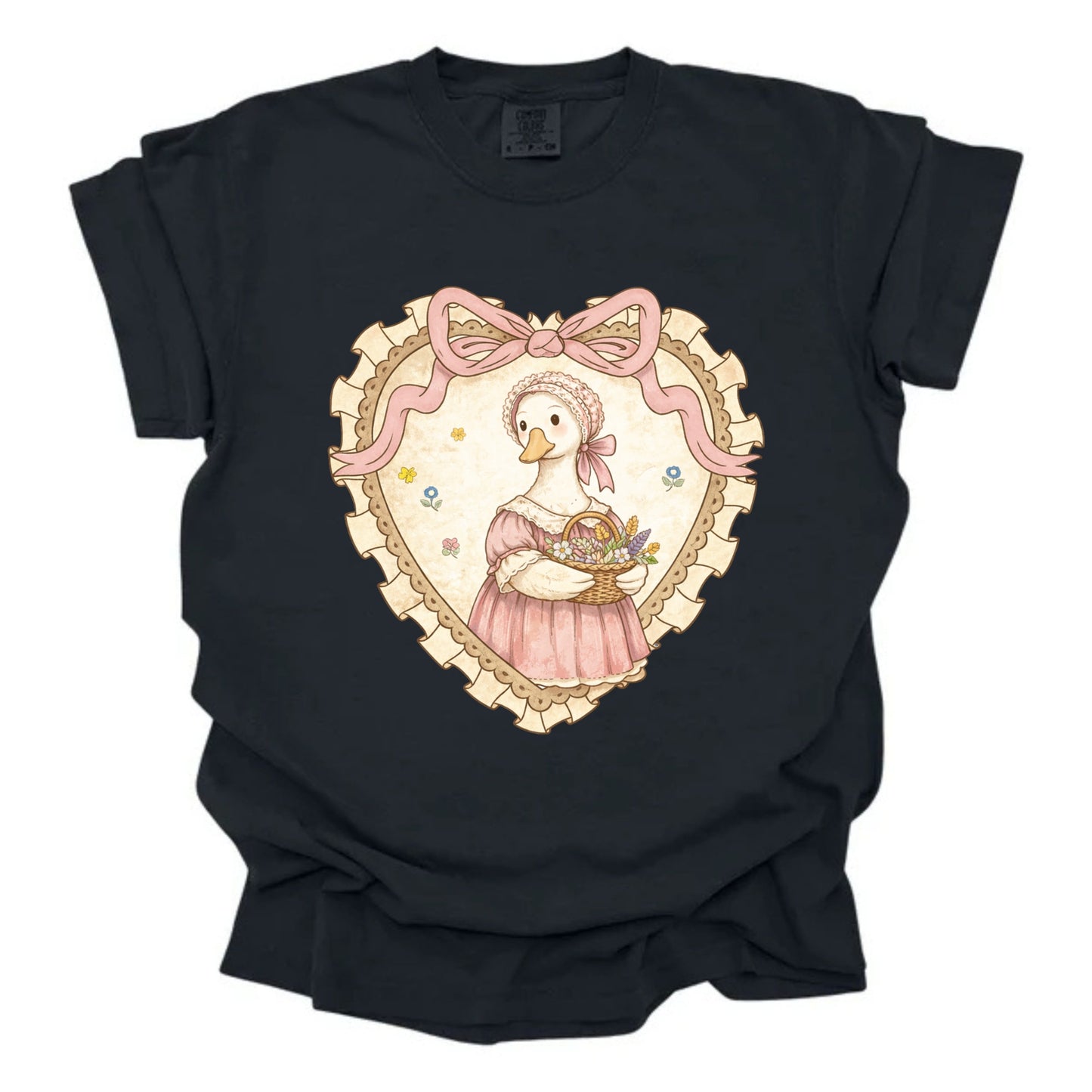 Vintage Heart Goose