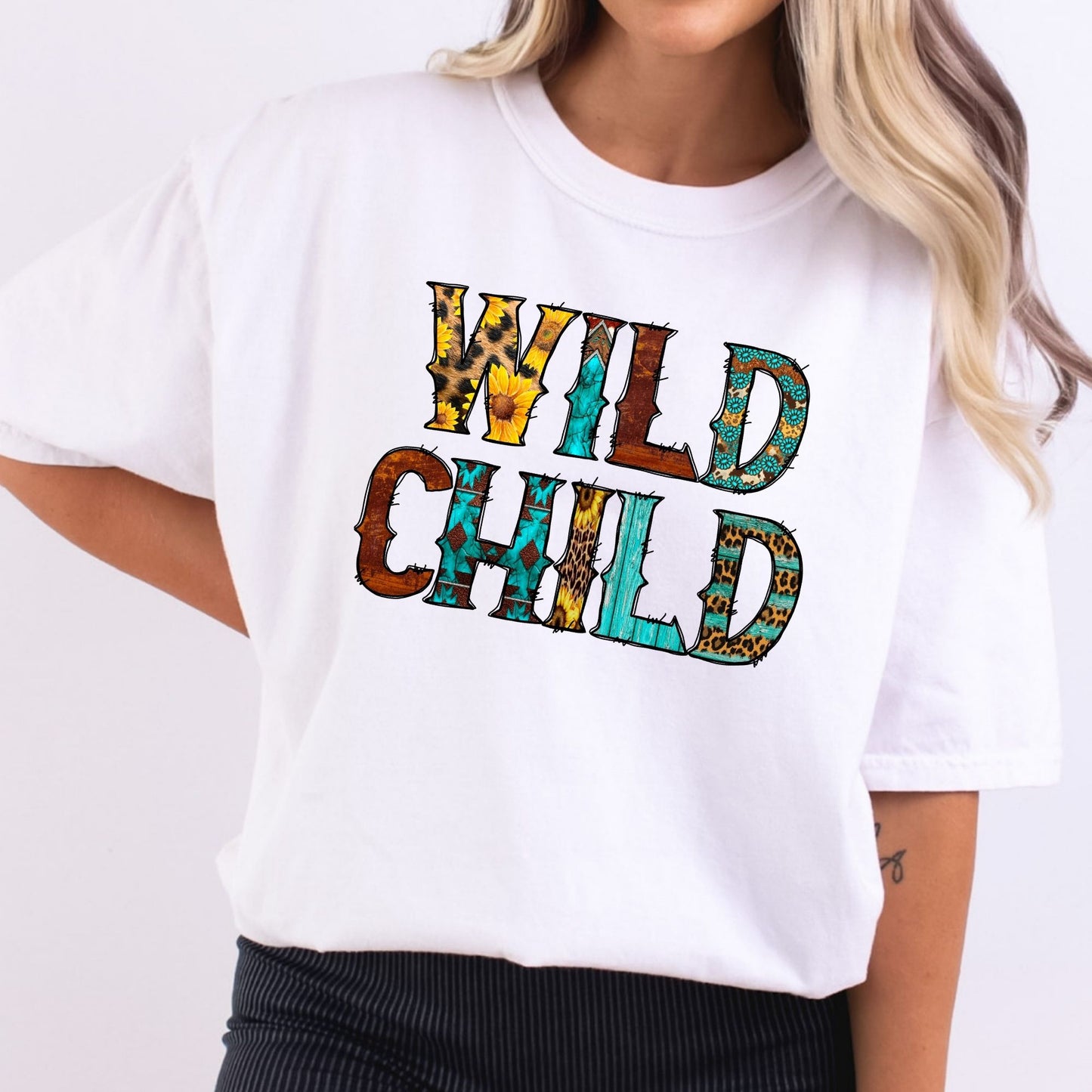 Wild Child Western Print